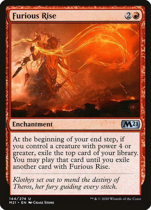 Furious Rise - Core Set 2021 #144