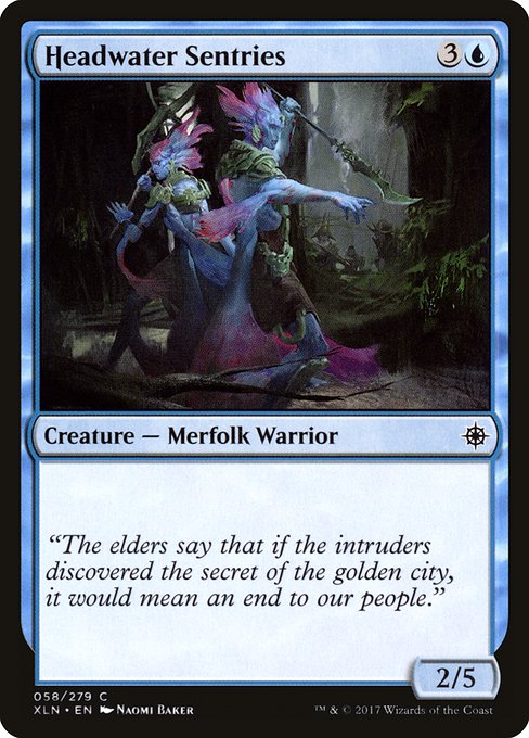 Headwater Sentries - Ixalan #58