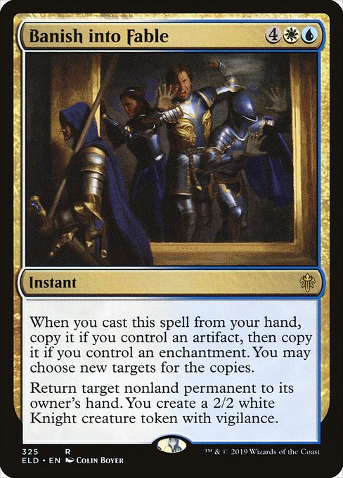 Banish into Fable - Throne of Eldraine #325