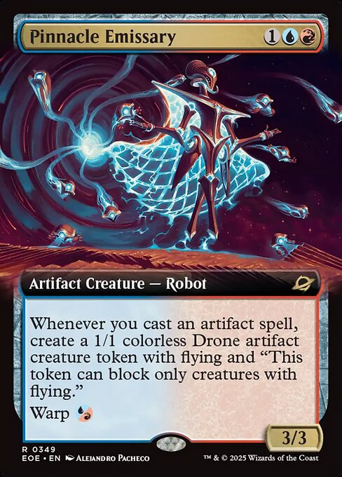 Pinnacle Emissary (Extended Art) - Edge of Eternities #349