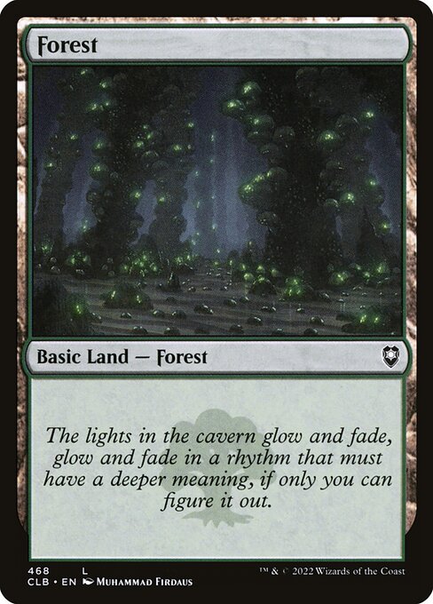 Forest (468) - Commander Legends: Battle for Baldur's Gate #468