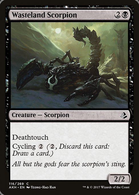 Wasteland Scorpion - Amonkhet #116