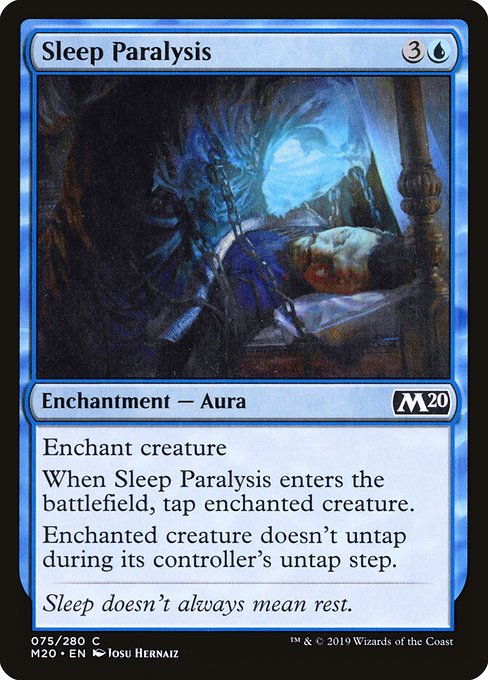 Sleep Paralysis - Core Set 2020 #75
