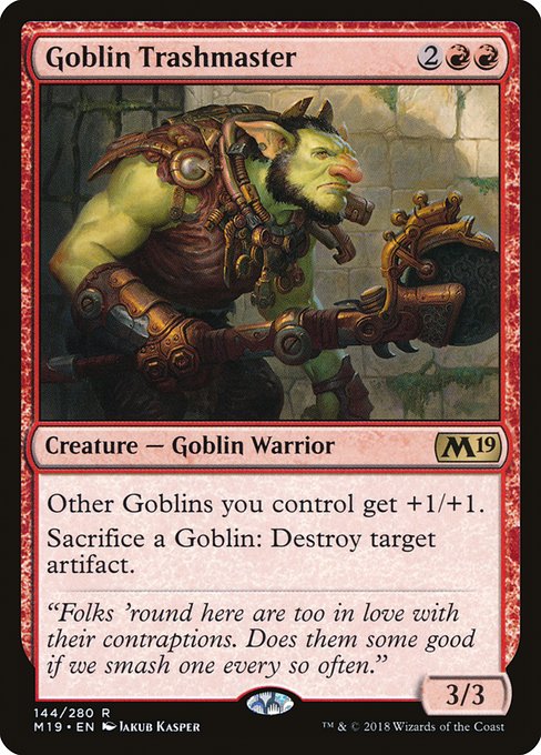 Goblin Trashmaster - Core Set 2019 #144