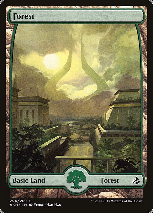 Forest (254) - Full Art - Amonkhet #254
