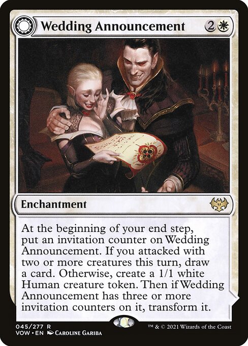Wedding Announcement - Innistrad: Crimson Vow #45