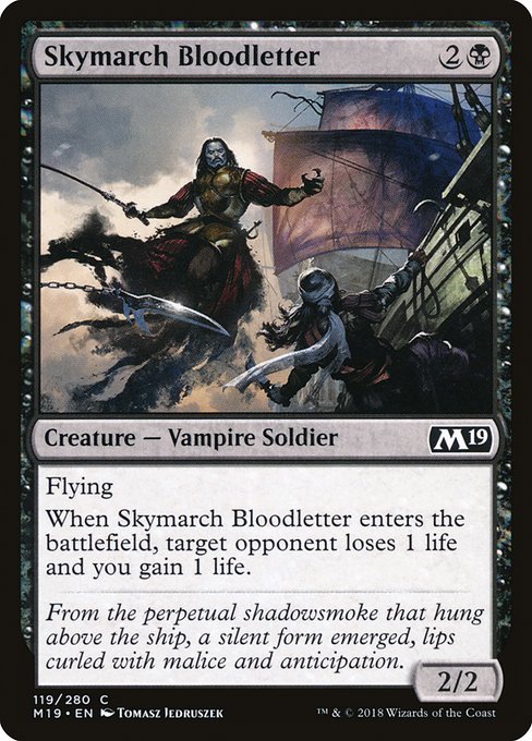 Skymarch Bloodletter - Core Set 2019 #119