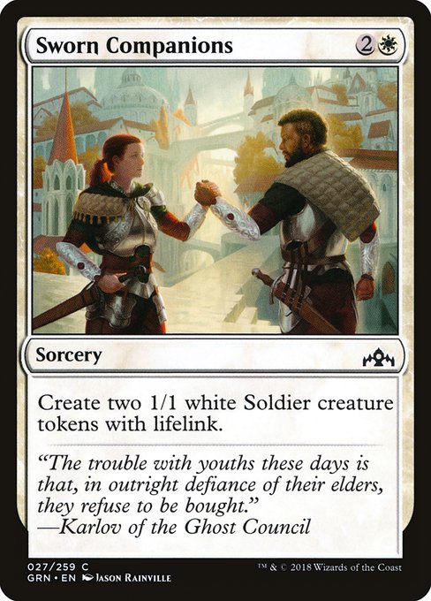 Sworn Companions - Guilds of Ravnica #27
