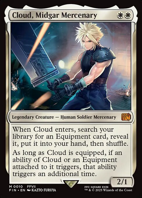 Cloud, Midgar Mercenary - Final Fantasy #10
