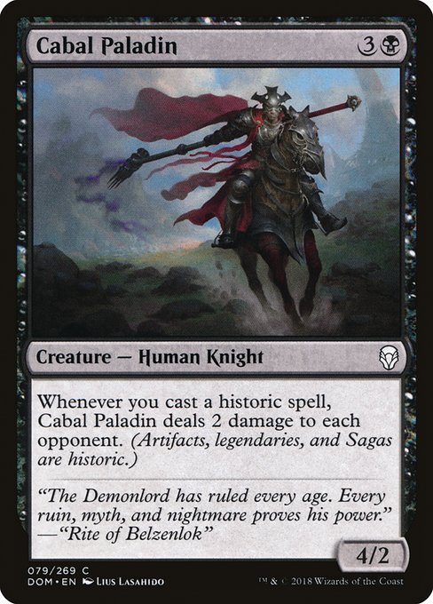 Cabal Paladin - Dominaria #79