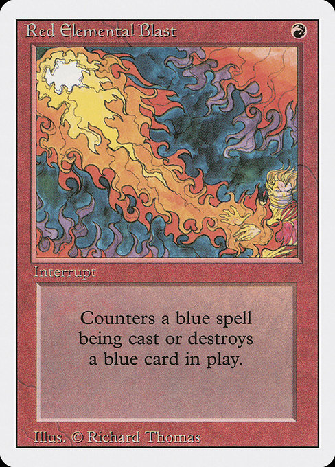Red Elemental Blast - Revised Edition #171