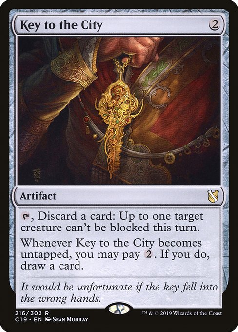 Key to the City - Commander 2019 #216