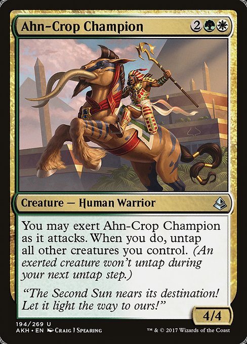 Ahn-Crop Champion - Amonkhet #194