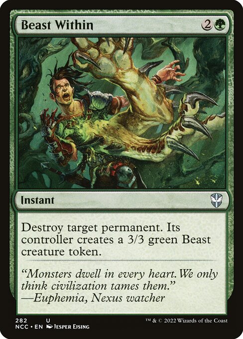 Beast Within - New Capenna Commander #282