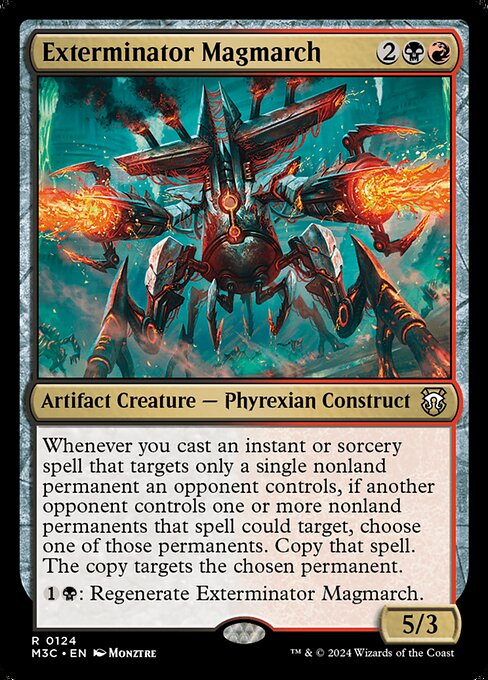Exterminator Magmarch - Modern Horizons 3 Commander #124