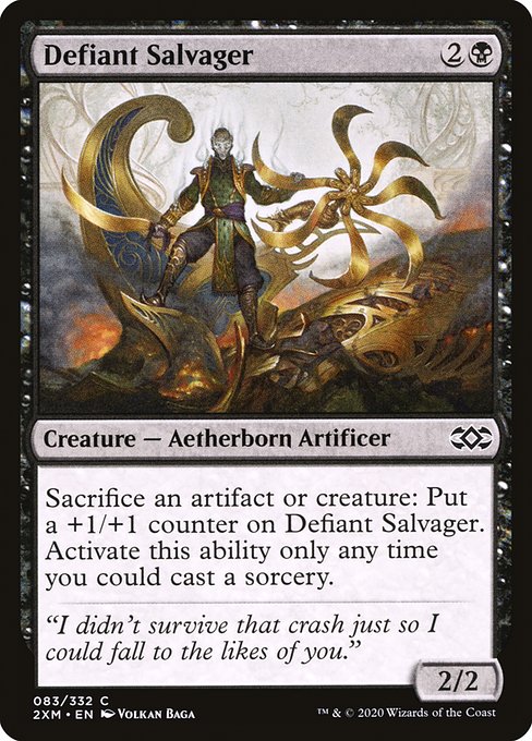 Defiant Salvager - Double Masters #83