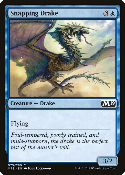 Snapping Drake - Core Set 2019 #75