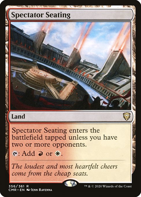 Spectator Seating - Commander Legends #356