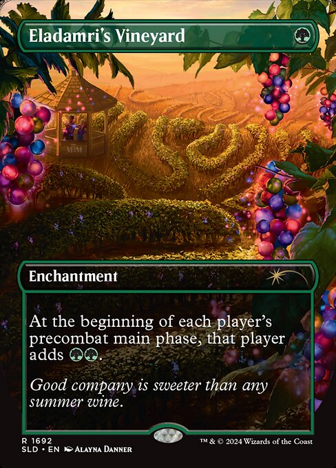 Eladamri's Vineyard (Rainbow Foil) - Secret Lair Drop #1692