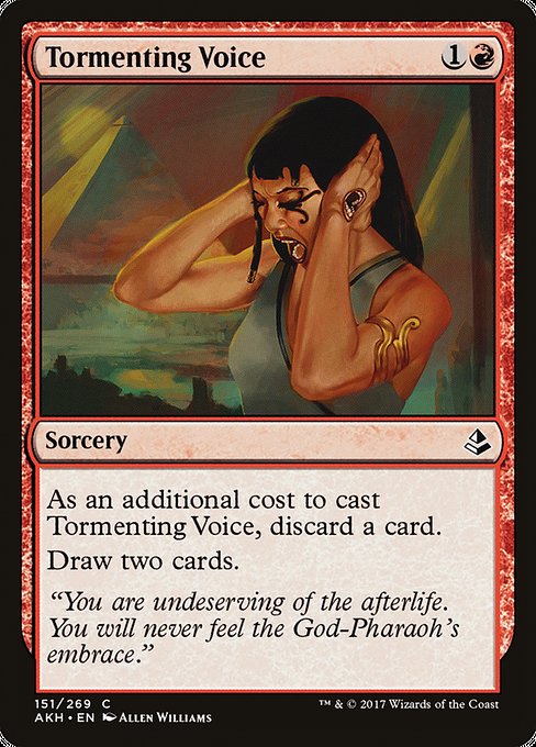 Tormenting Voice - Amonkhet #151