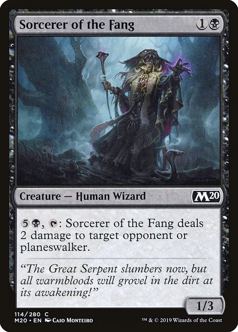 Sorcerer of the Fang - Core Set 2020 #114