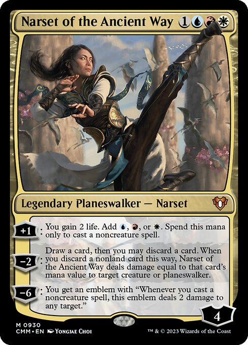Narset of the Ancient Way - Commander Masters #930