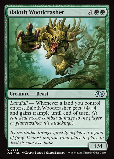 Baloth Woodcrasher - Foundations Jumpstart #633