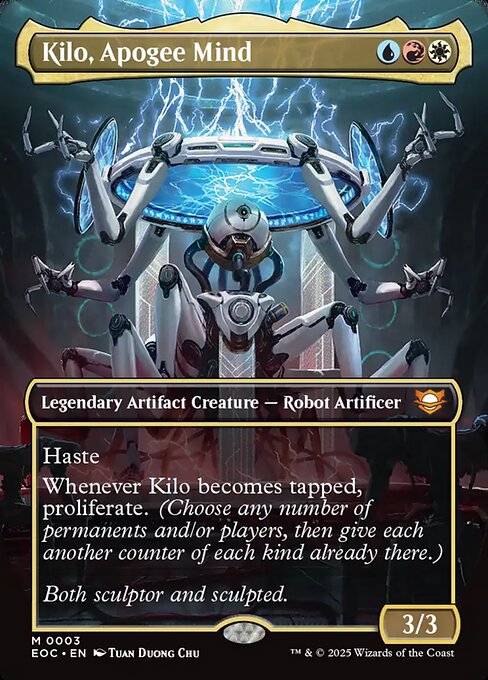 Kilo, Apogee Mind (Borderless) - Edge of Eternities Commander #3