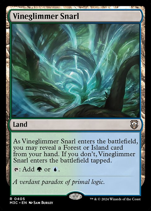 Vineglimmer Snarl - Modern Horizons 3 Commander #405