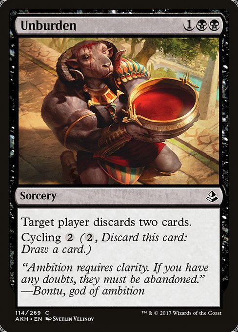 Unburden - Amonkhet #114