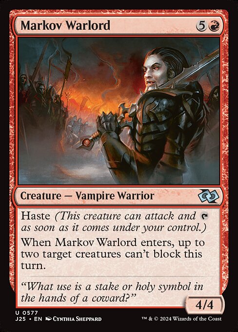 Markov Warlord - Foundations Jumpstart #577