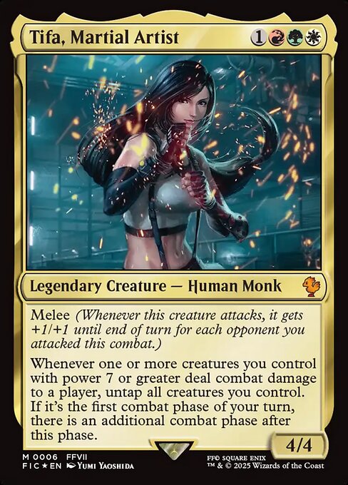 Tifa, Martial Artist - Final Fantasy Commander #6