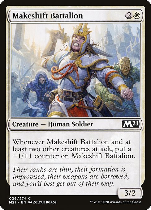 Makeshift Battalion - Core Set 2021 #26