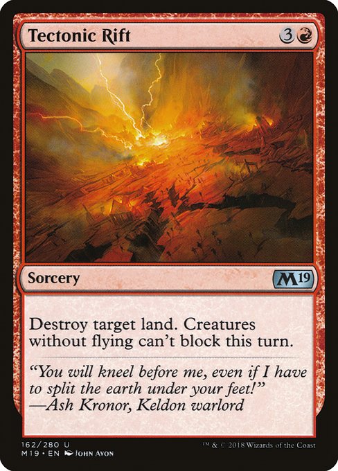 Tectonic Rift - Core Set 2019 #162