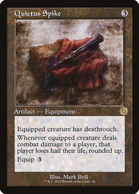 Quietus Spike - The Brothers' War Retro Artifacts #46