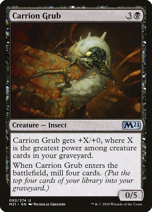 Carrion Grub - Core Set 2021 #92