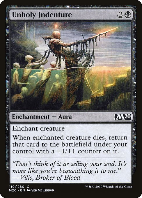 Unholy Indenture - Core Set 2020 #119