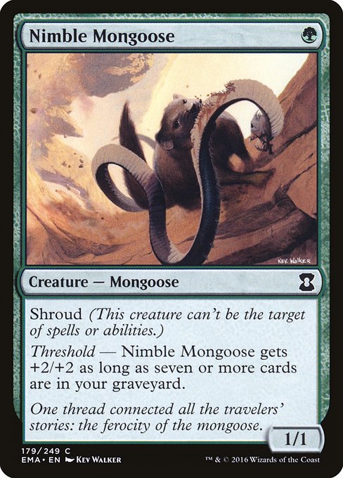 Nimble Mongoose - Eternal Masters #179