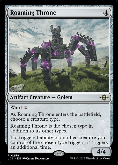 Roaming Throne - The Lost Caverns of Ixalan #258