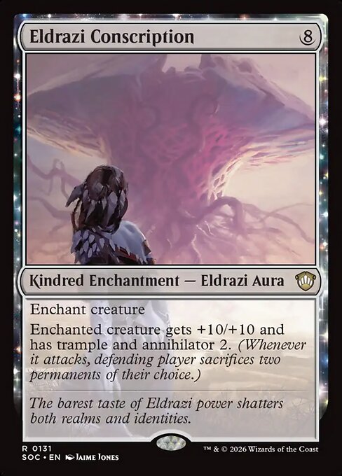 Eldrazi Conscription - Secrets of Strixhaven Commander #131