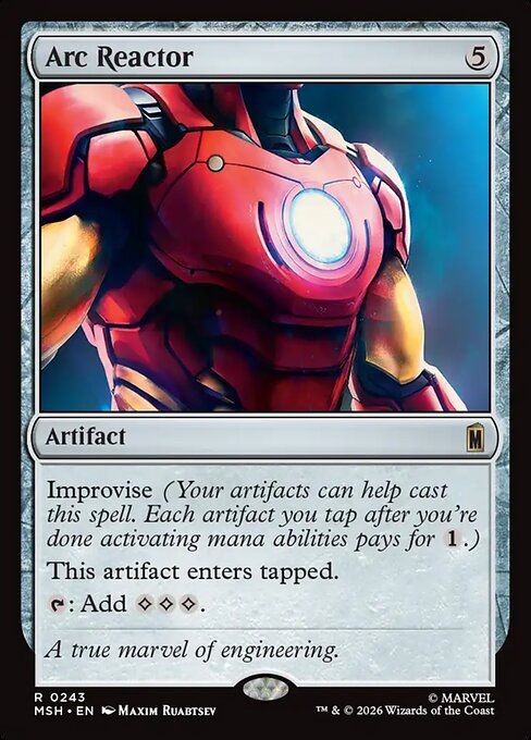 Arc Reactor - Marvel Super Heroes #243
