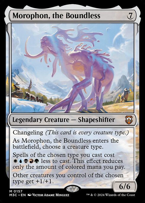 Morophon, the Boundless - Modern Horizons 3 Commander #157