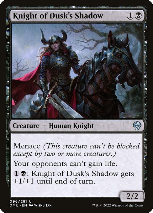 Knight of Dusk's Shadow - Dominaria United #96