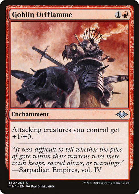 Goblin Oriflamme - Modern Horizons #130