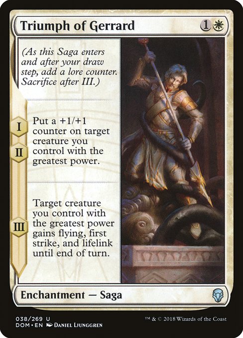 Triumph of Gerrard - Dominaria #38