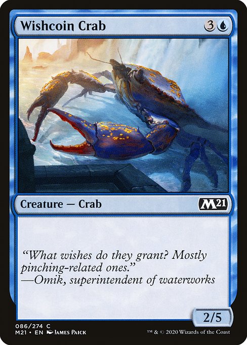 Wishcoin Crab - Core Set 2021 #86