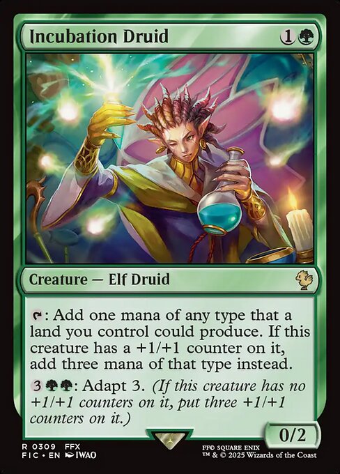 Incubation Druid - Final Fantasy Commander #309