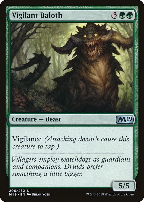 Vigilant Baloth - Core Set 2019 #206