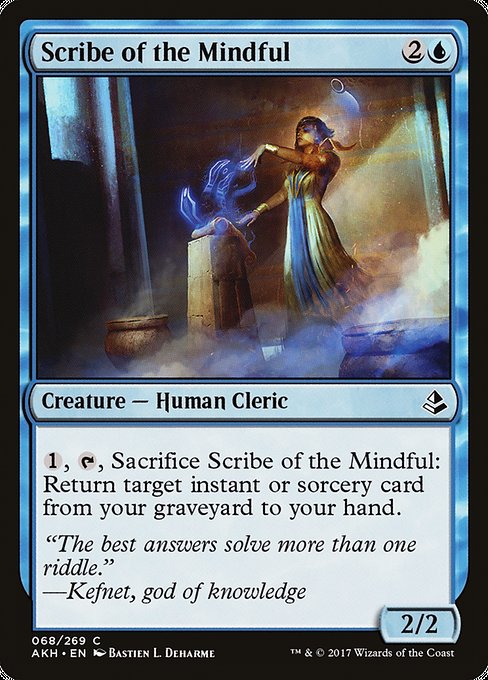 Scribe of the Mindful - Amonkhet #68
