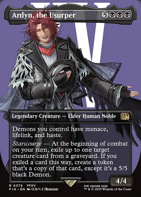 Ardyn, the Usurper (0379) (Borderless) - Final Fantasy #379